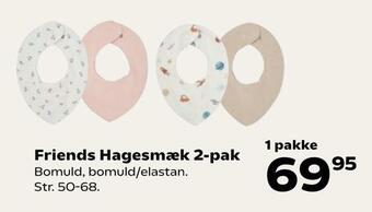 Kvickly Friends hagesmæk 2-pak tilbud