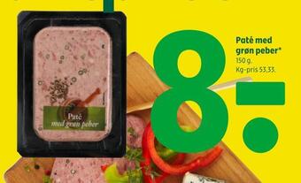 Coop 365 Paté med grøn peber tilbud