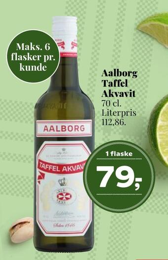 Aalborg taffel akvavit