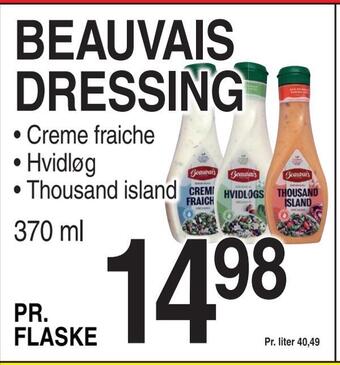 Beauvais dressing