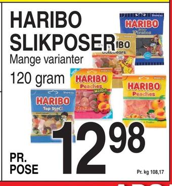 ABC Lavpris Haribo slikposer tilbud