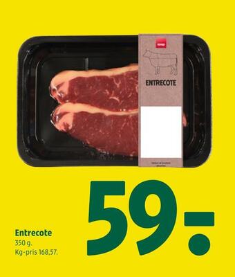 Coop 365 Entrecote tilbud