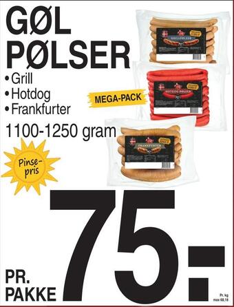 Gøl pølser