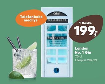 Kvickly London no. 1 gin tilbud