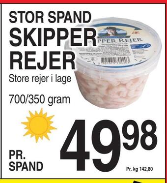 Skipper rejer