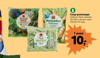 Coop grøntsager
