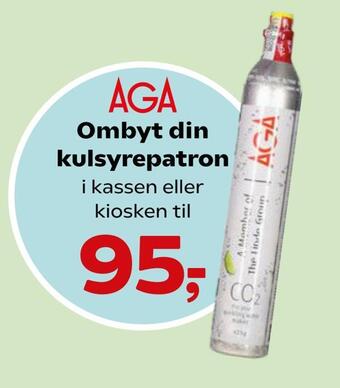 Dagli'Brugsen Ombyt din kulsyrepatron tilbud