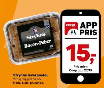Kvickly Stryhns leverpostej tilbud