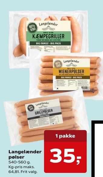 Langelænder pølser