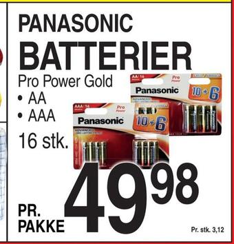 Batterier
