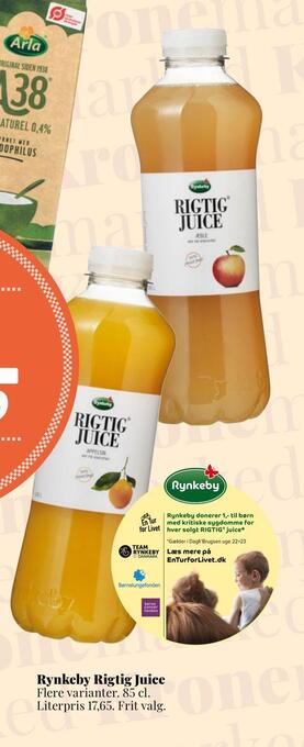 Rynkeby rigtig juice