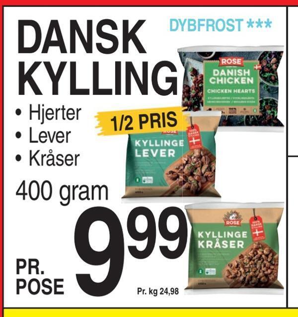 ABC Lavpris Dansk kylling tilbud