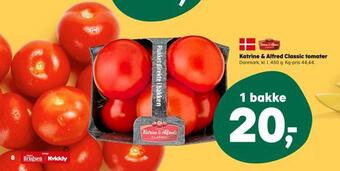 Kvickly Katrine & alfred classic tomater tilbud