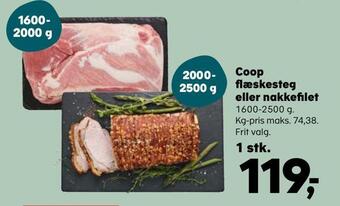 Coop flæskesteg eller nakkefilet