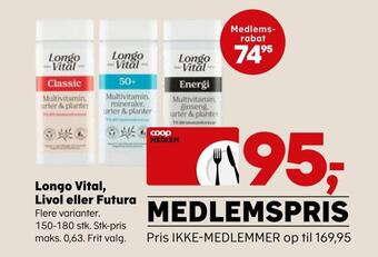 Longo vital, livol eller futura