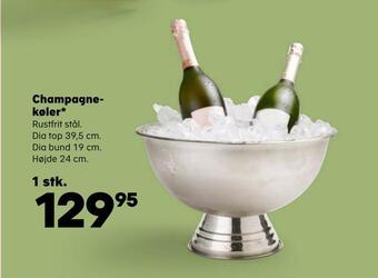 Kvickly Champagnekøler tilbud