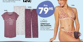 Loved lingeri eller homewear