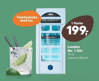 SuperBrugsen London no. 1 gin tilbud