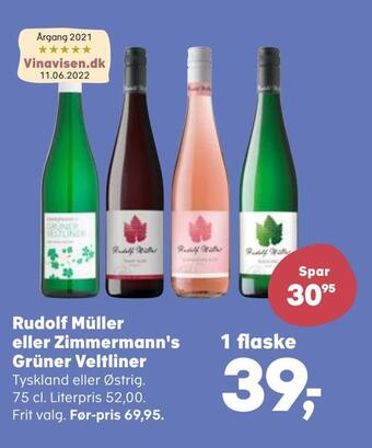 Rudolf müller eller zimmermann's grüner veltliner