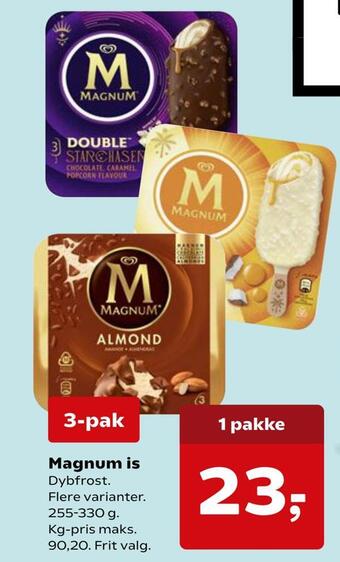 SuperBrugsen Magnum is tilbud