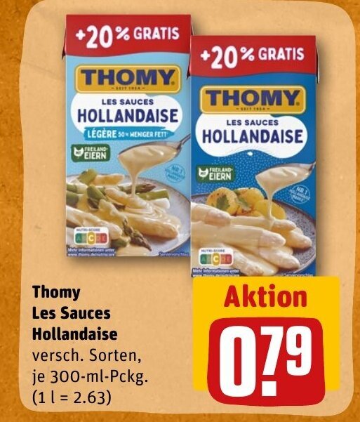 Thomy Les Sauces Hollandaise tilbud hos REWE