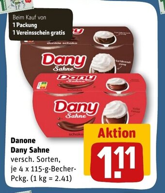REWE DE Danone Dany Sahne tilbud