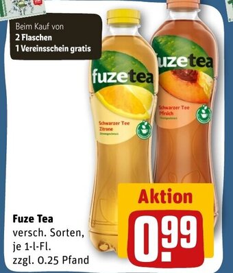 REWE DE Fuze Tea tilbud