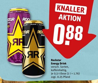 REWE DE Rockstar Energy Drink tilbud