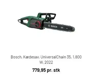 Silvan Bosch, Kædesav, UniversalChain 35, 1.800 tilbud