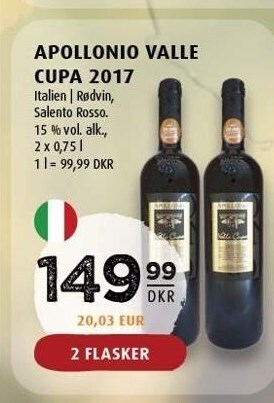 Scandinavian Park Appollonio valle cupa 2017 tilbud