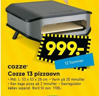 Bilka Cozze 13 pizzaovn tilbud