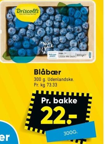Bilka Blåbær tilbud