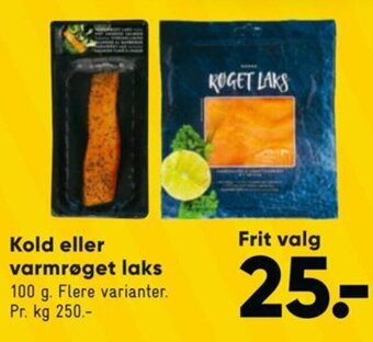 Kold eller varmrøget laks