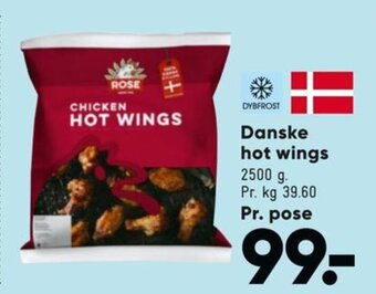 Bilka Danske hot wings tilbud
