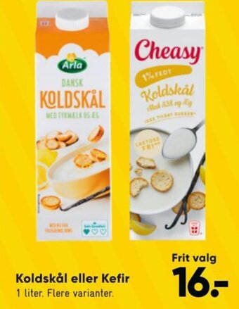 Bilka Koldskål eller Kefir tilbud