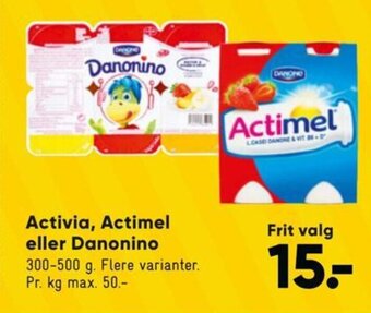 Bilka Activia, Actimel eller Danonino tilbud