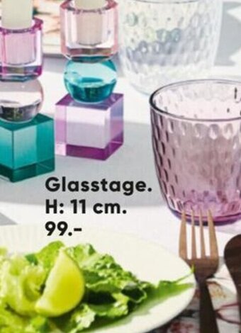 Bilka Glasstage. tilbud