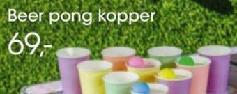 Bilka Beer pong kopper tilbud