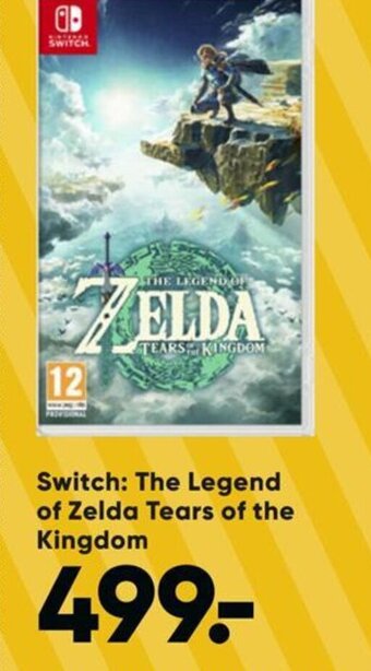 Bilka Switch: The Legend of Zelda Tears of the Kingdom tilbud