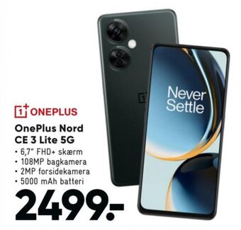 Bilka OnePlus Nord CE 3 Lite 5G tilbud