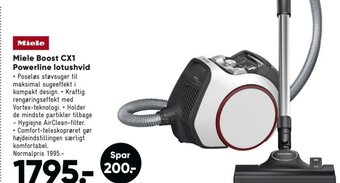 Bilka Miele Boost CX1 Powerline lotushvid tilbud