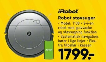 Bilka iRobot Robot støvsuger tilbud
