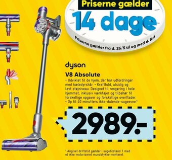 dyson V8 Absolute