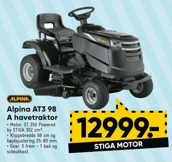 Bilka Alpina AT3 98 A havetraktor tilbud