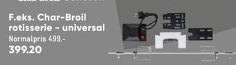 Bilka F.eks. Char-Broil rotisserie - universal tilbud