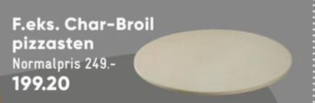 Bilka F.eks. Char-Broil pizzasten tilbud