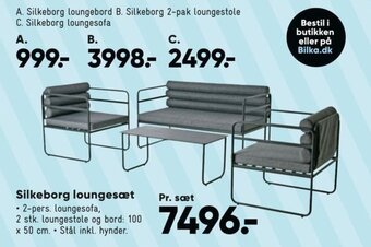 Silkeborg loungesæt