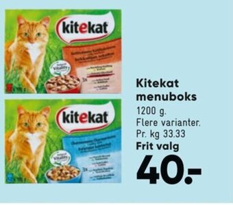 Kitekat menuboks
