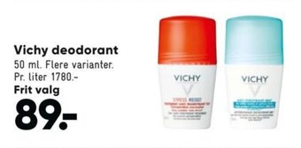 Vichy deodorant