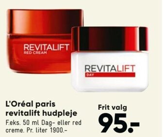 Bilka L'Oréal Paris revitalift hudpleje tilbud